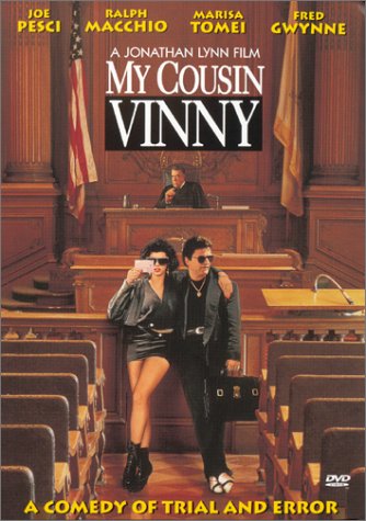 A movie poster for my Cousin Vinny